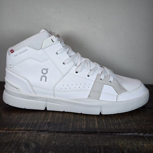 On Running White and Gray Sneakers - Picture 5 of 12